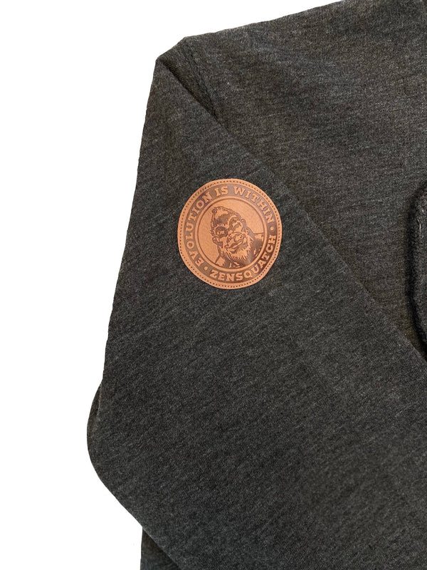 Heathered Mindful Beast Full-Zip Hoodie (Limited Edition)