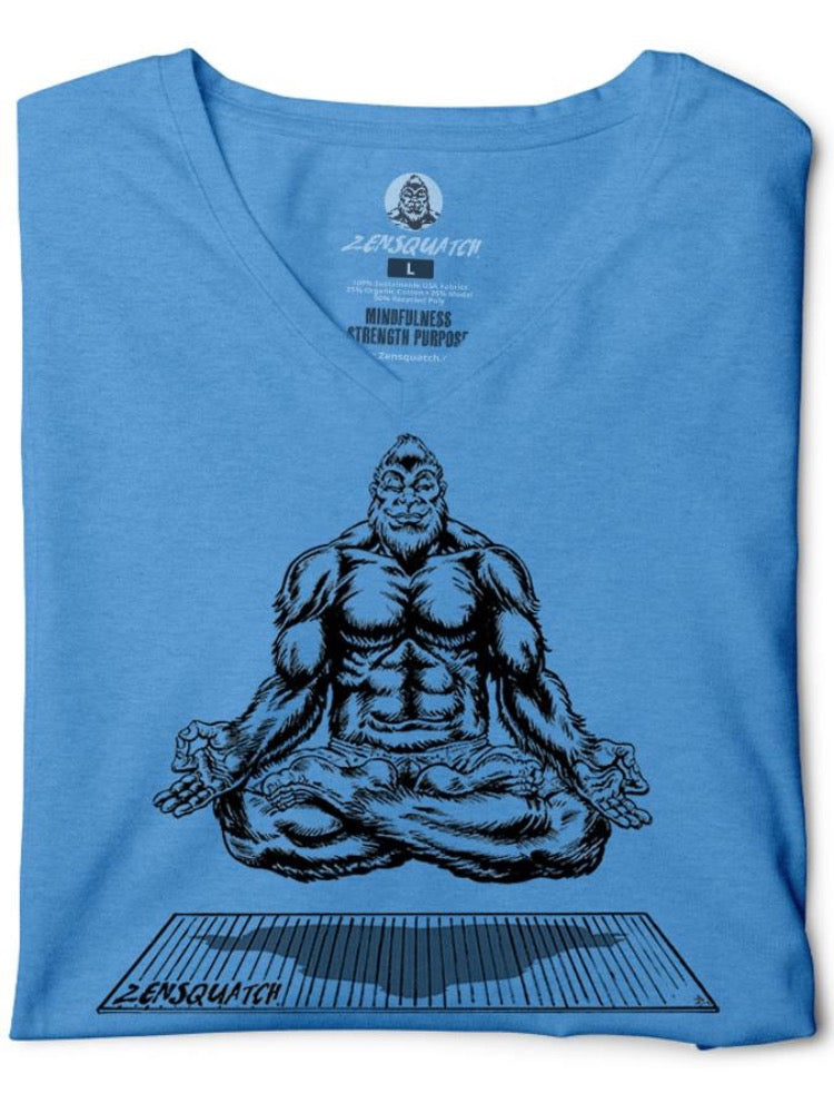Lotus Meditation Women's V-Neck