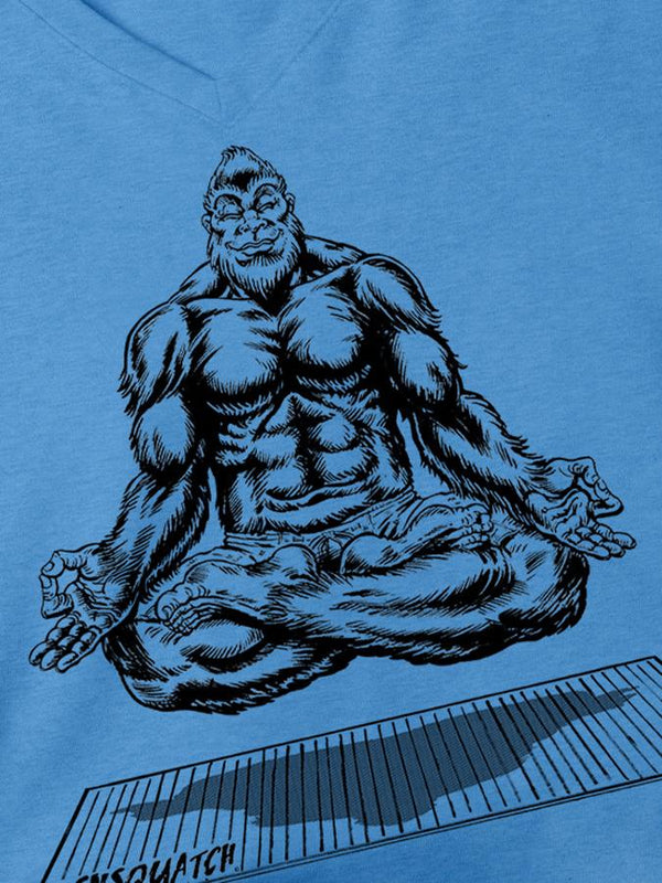 Lotus Meditation Women's V-Neck