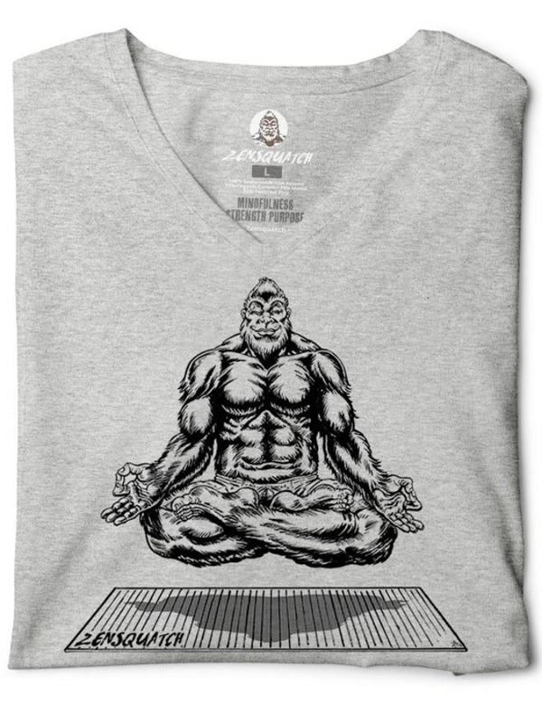 Lotus Meditation Women's V-Neck