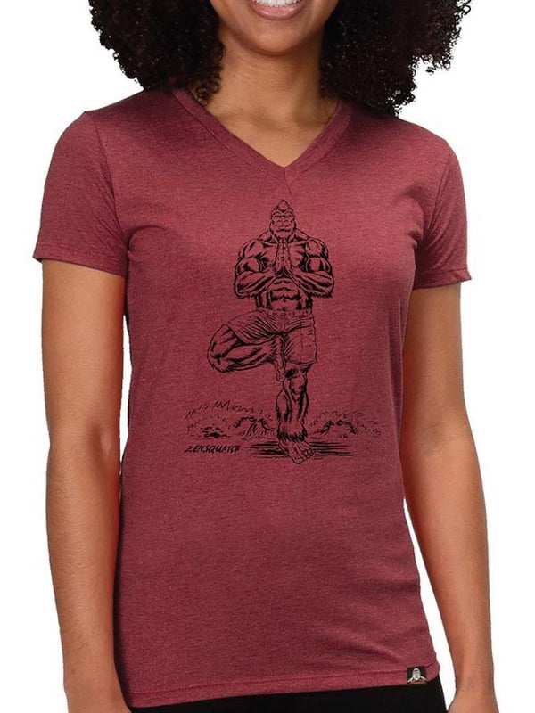 Tree Pose Women's V-Neck